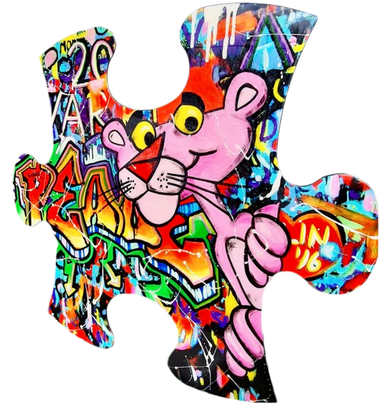 - Puzzle la panthère rose - Robert Sgarra -