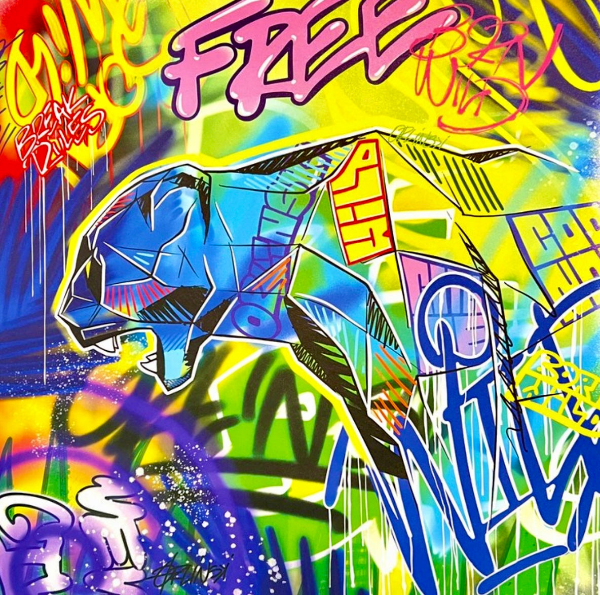 - Born Savage (Digigraphie) - Richard Orlinski -