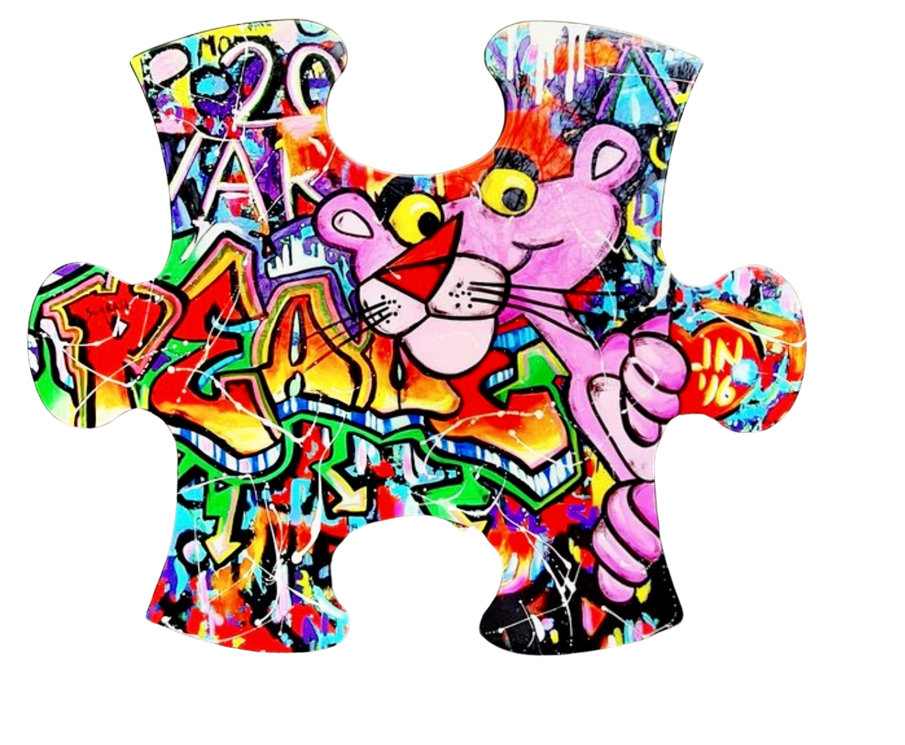 - Puzzle la panthère rose - Robert Sgarra -