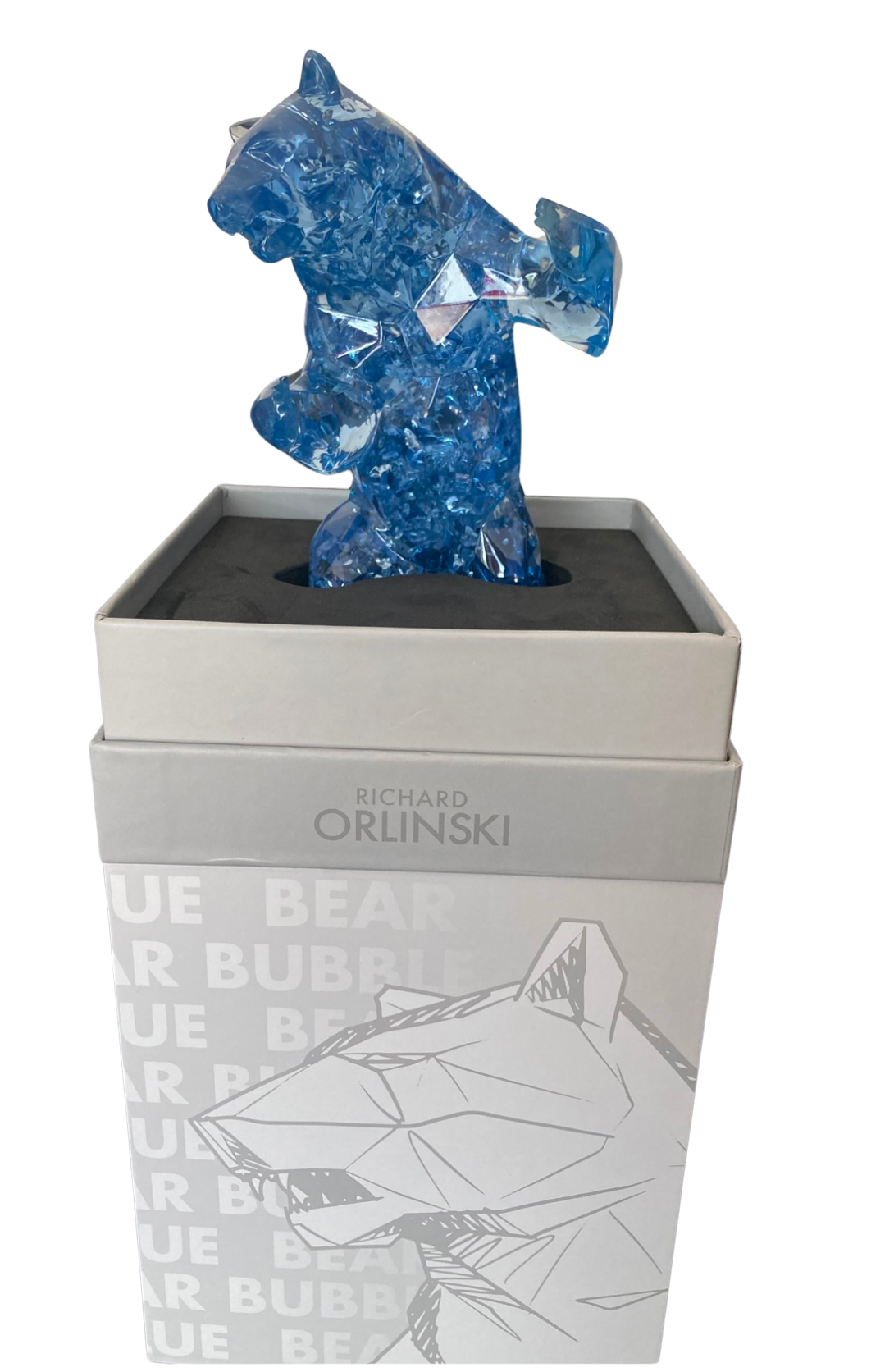 - Bear bubble Blue édition - Richard Orlinski -