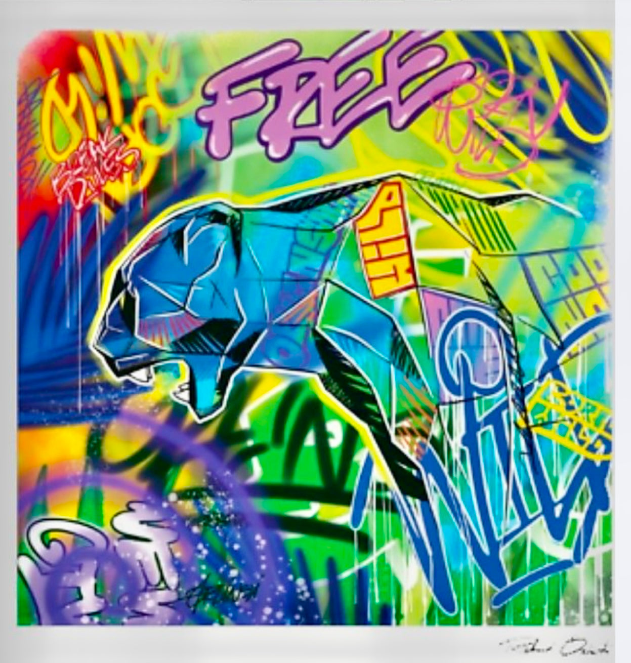 - Born Savage (Digigraphie) - Richard Orlinski -