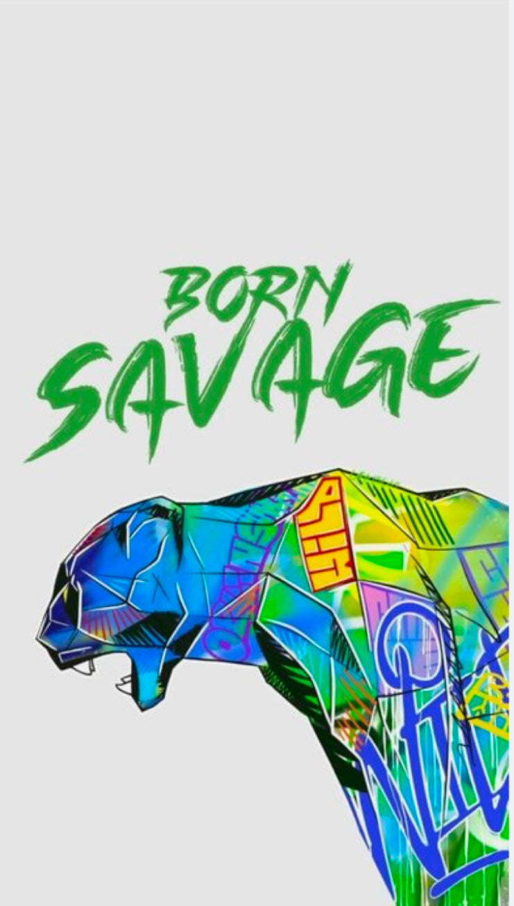- Born Savage (Digigraphie) - Richard Orlinski -